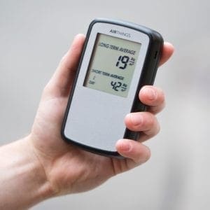 AIRTHINGS Corentium Portable Radon Gas Detector